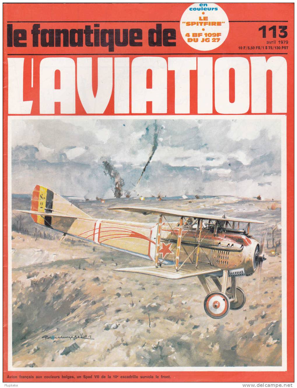 Le Fanatique De L´Aviation 113 Avril 1979 - Aviazione