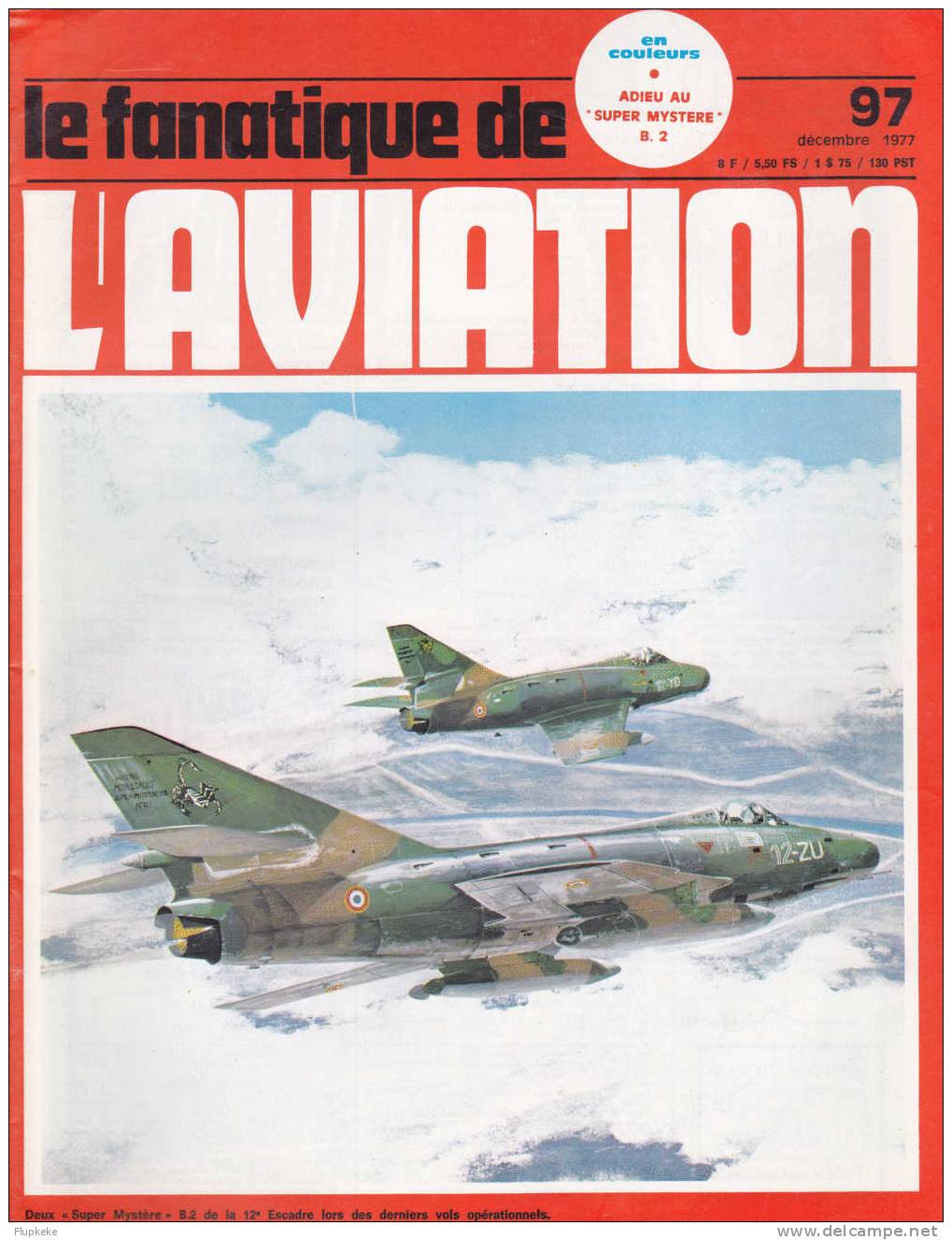 Le Fanatique De L´Aviation 97 Décembre 1977 - Luftfahrt & Flugwesen