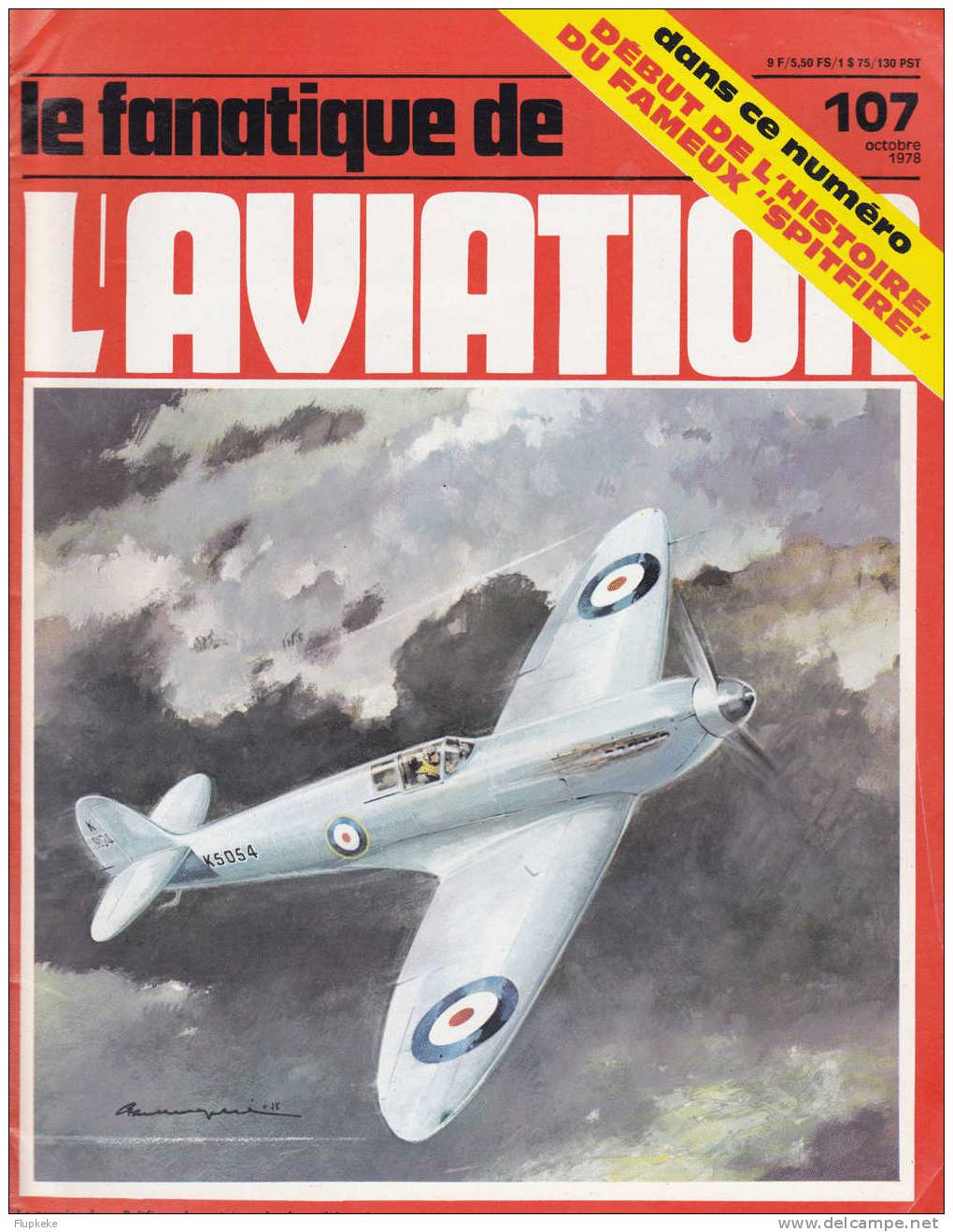 Le Fanatique De L´Aviation 107 Octobre 1978 - Aviation