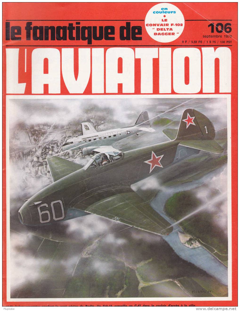 Le Fanatique De L´Aviation 106 Septembre 1978 - Aviation