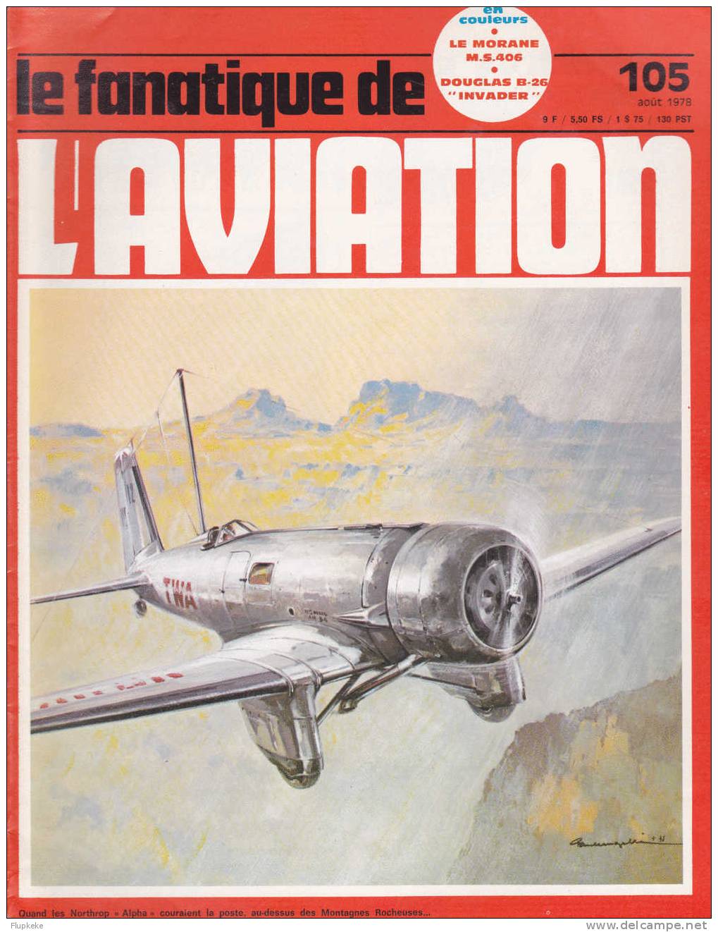 Le Fanatique De L´Aviation 105 Aout 1978 - Luchtvaart