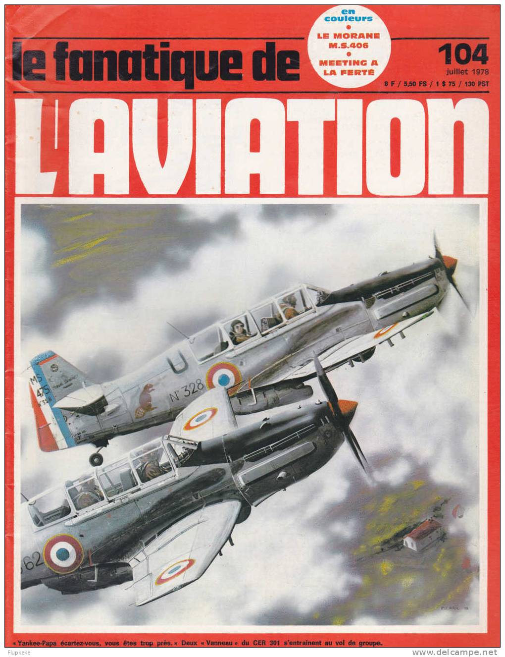 Le Fanatique De L´Aviation 104 Juillet 1978 - Aviation