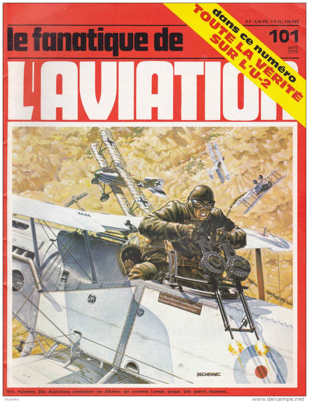 Le Fanatique De L´Aviation 101 Avril 1978 - Luchtvaart