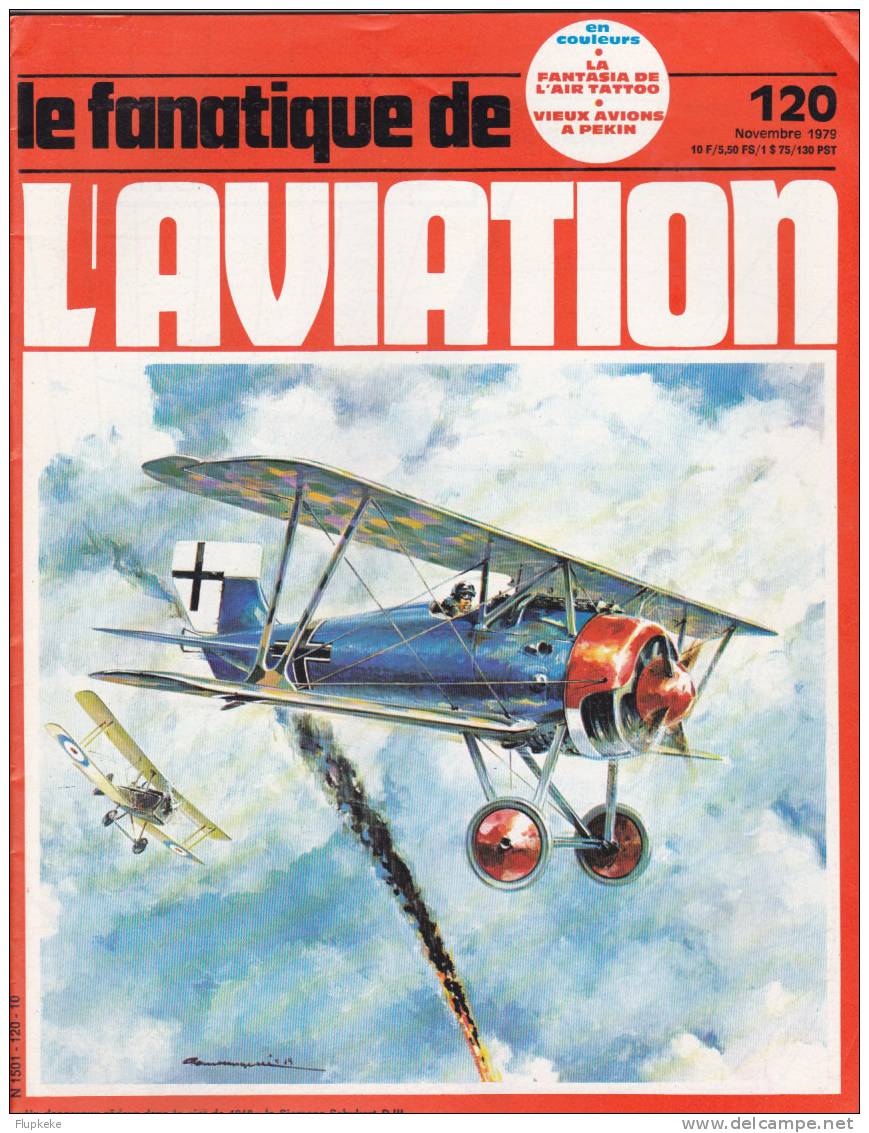 Le Fanatique De L´Aviation 120 Novembre 1979 - Aviation