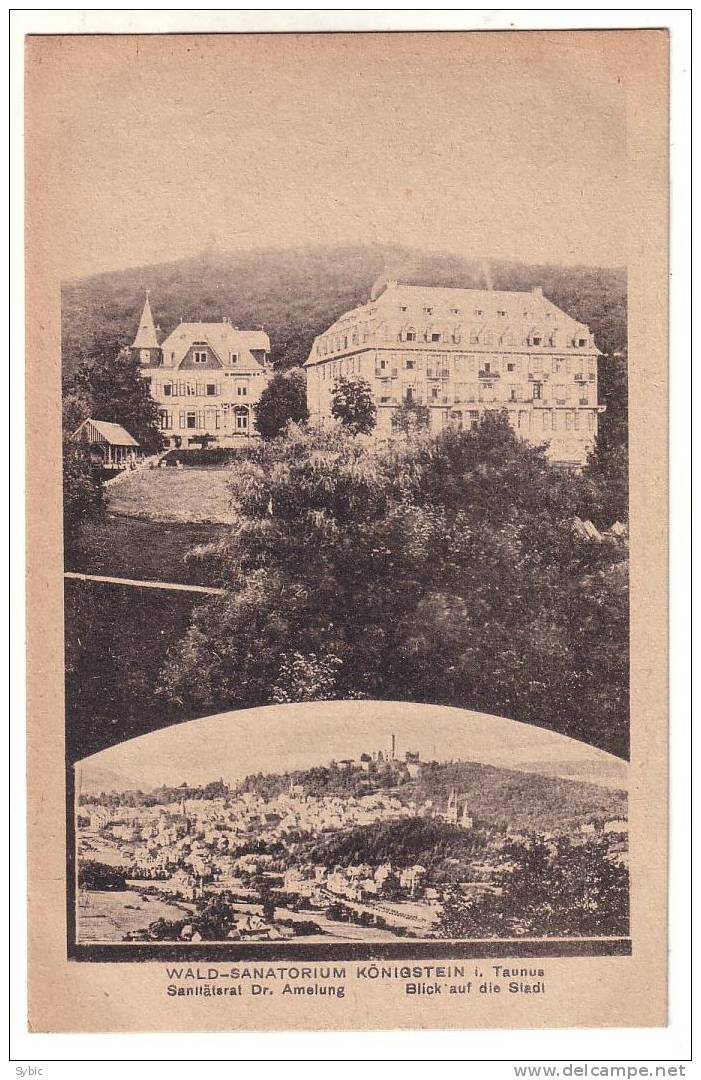 KÖNIGSTEIN I. Taunus - Wald - Sanatorium - Taunus