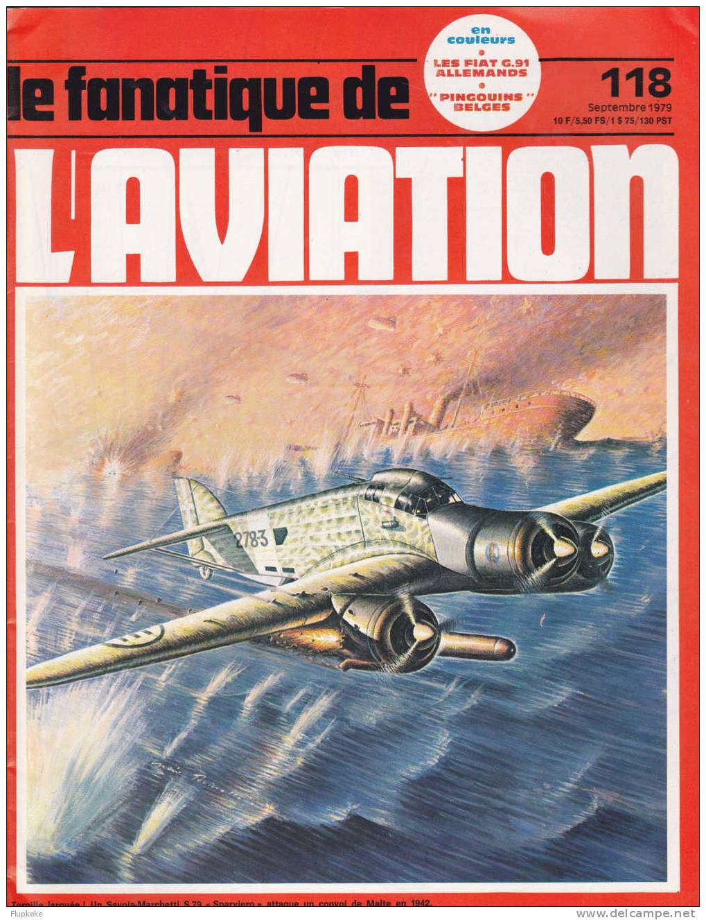 Le Fanatique De L´Aviation 118 Septembre 1979 - Aviation