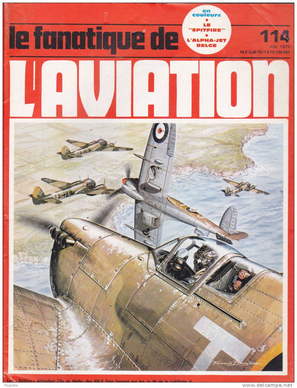 Le Fanatique De L´Aviation 114 Mai 1979 - Aviation