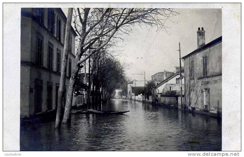 94 LA VARENNE SAINT HILAIRE INONDATIONS 1910 CARTE PHOTO - Other & Unclassified