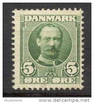 Denmark 1907 Mi. 53  5 Ø King König Frederik VIII  MNG - Unused Stamps