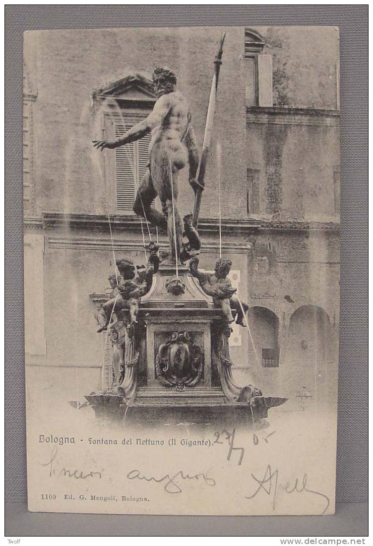 Bologna - Fontana Del Nettuno (Il Gigante) - 1109  Ed. G. Mengoli, Bologna - Bologna