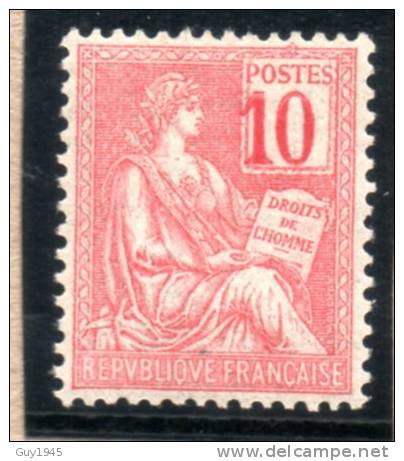 FRANCE : TP N° 112a * - 1900-02 Mouchon