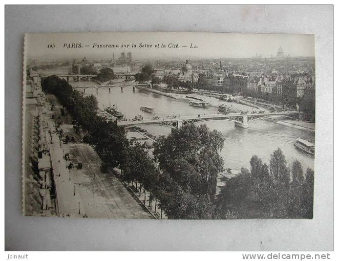 PARIS - Panorama De La Seine Et La Cité - The River Seine And Its Banks