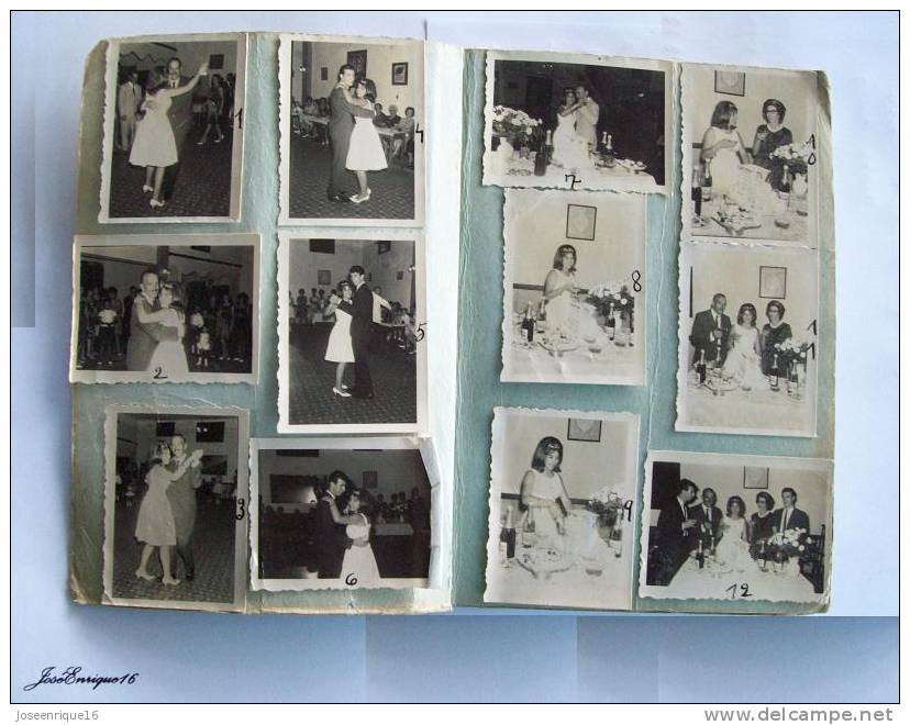 ALBUM FOTOS - MUESTRAS PUBLICIDAD CON 101 PEQUEÑAS FOTOS DE MUESTRA - AÑO 1964 MONTEVIDEO - Albums & Collections