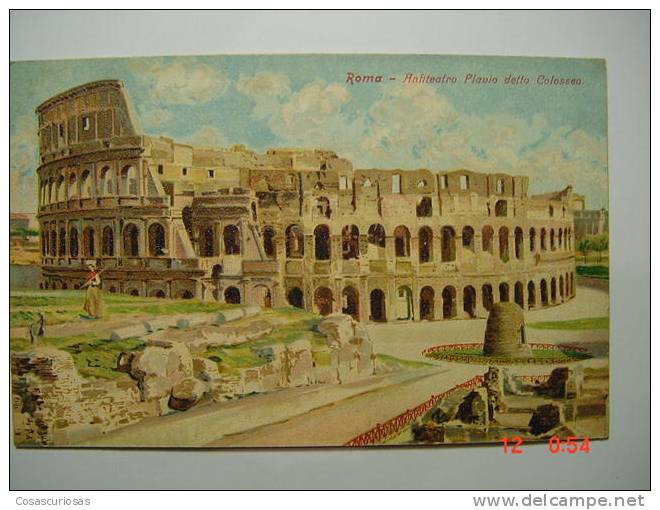 9398  ROMA  COLOSSEO  ITALIA ITALY  YEARS/ ANNI  1910 VEDI ALTRI SIMILARE IN IL MIO NEGOZIO - Colosseum