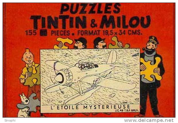 E-10zc/T52^^   Fairy Tales , Adventures Of  Tintin , ( Postal Stationery , Articles Postaux ) - Fairy Tales, Popular Stories & Legends