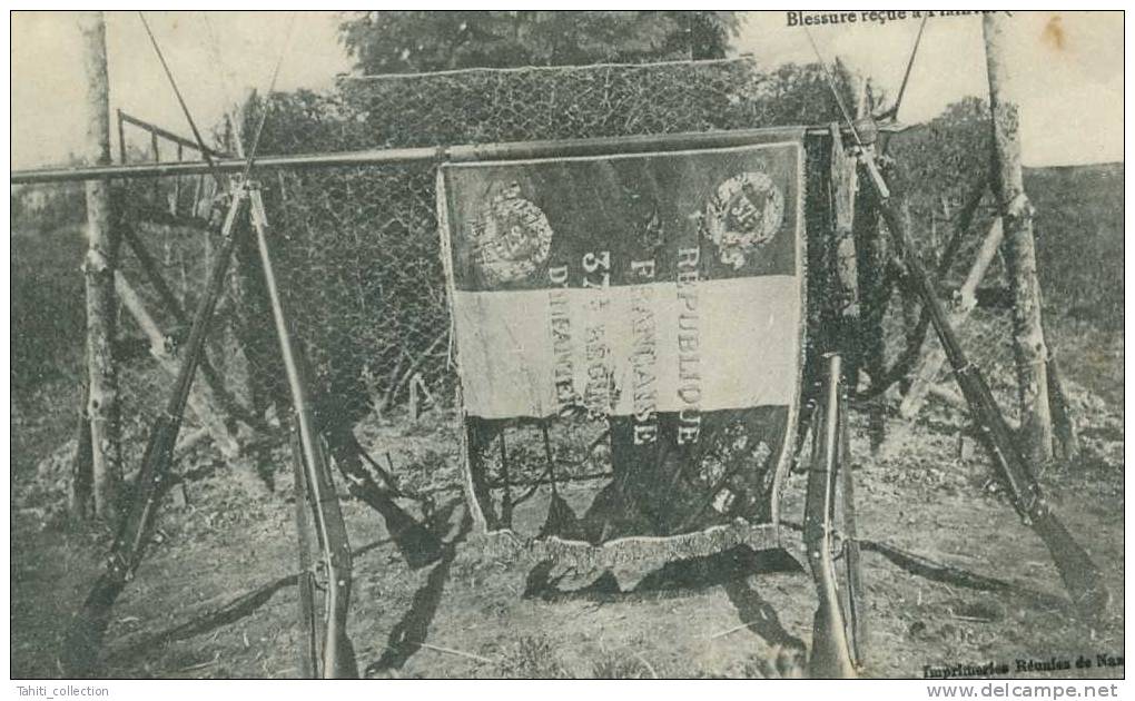 FLAINVAL - 37è Régiment D'Infanterie - Le Drapeau - Blessure Reçue à Flaival - Autres & Non Classés