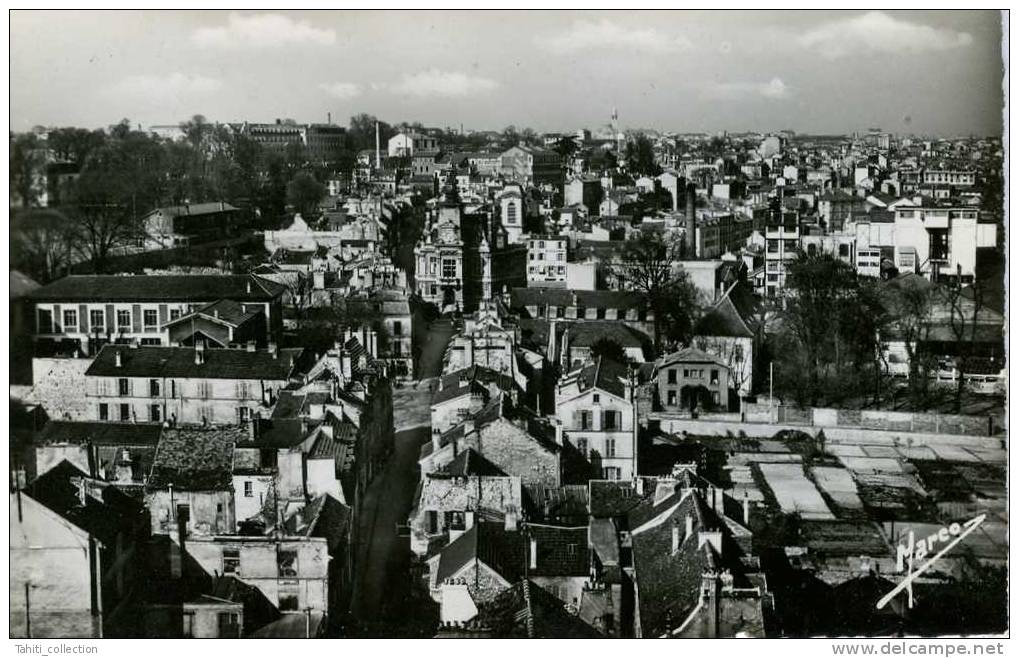 ARCUEIL - Vue Générale D´Arcueil Et La Rue Emile-Raspail - Arcueil