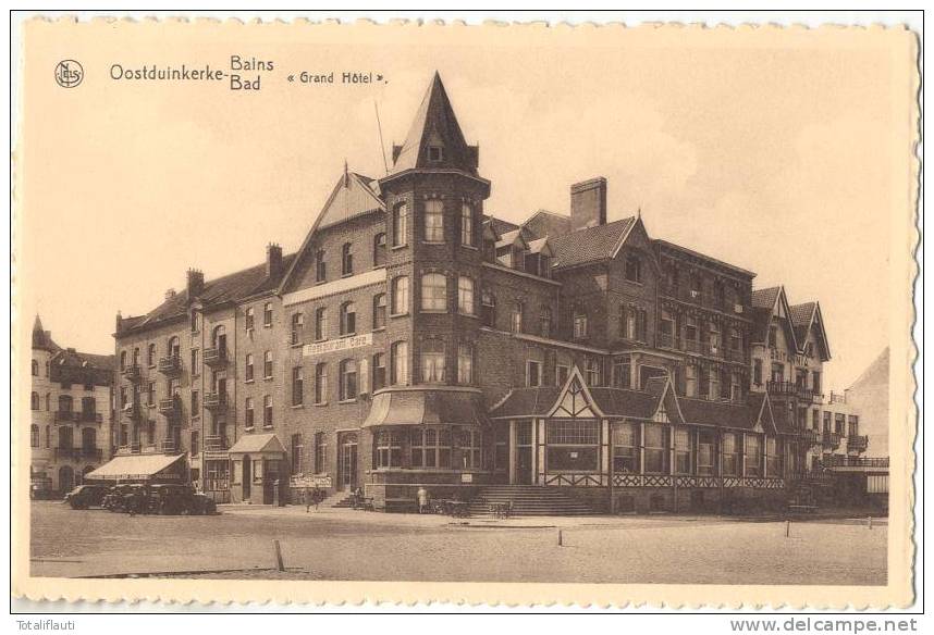 Oostduinkerke Bains Grand Hotel BRITANNIA Restaurant Cafe Exposition Rubbens Patisserie Stella Artois NELS Editions TOP- - Oostduinkerke