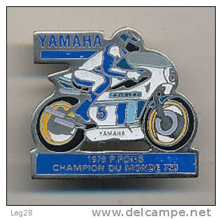 YAMAHA  1979  P.PONS  CHAMPION  DU  MONDE  750 - Motorbikes