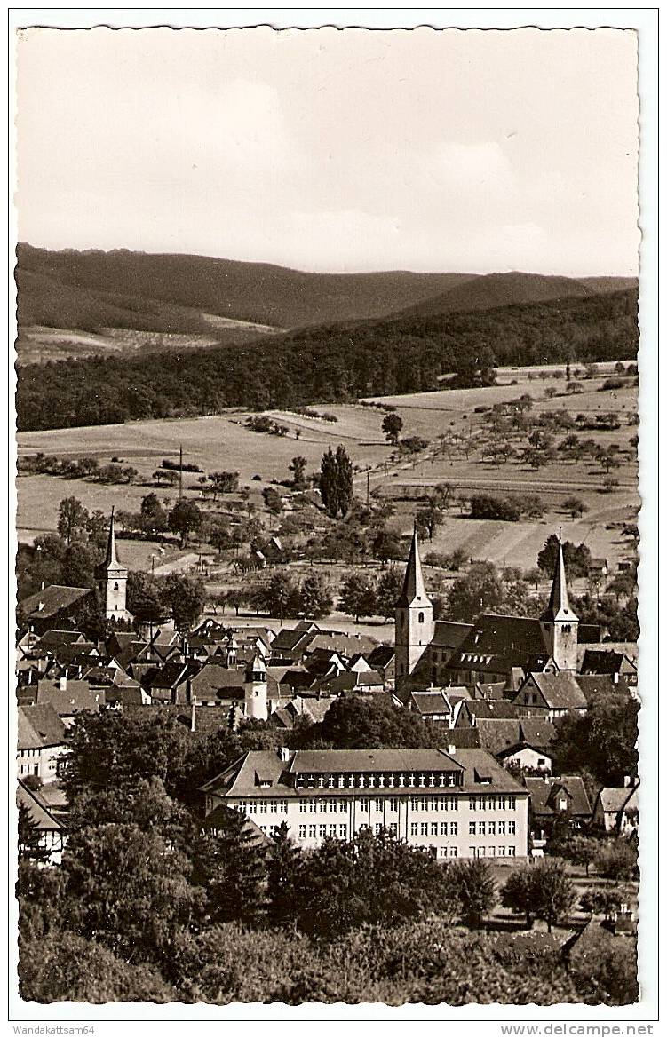 AK 13 Bergwinkelstadt SCHLÜCHTERN Ulrich-von-Hutten-Gymnasiums -6.9.61 - 17 (15  ) SCHLÜCHTERN Nach Berlin - Lichtenberg - Schluechtern