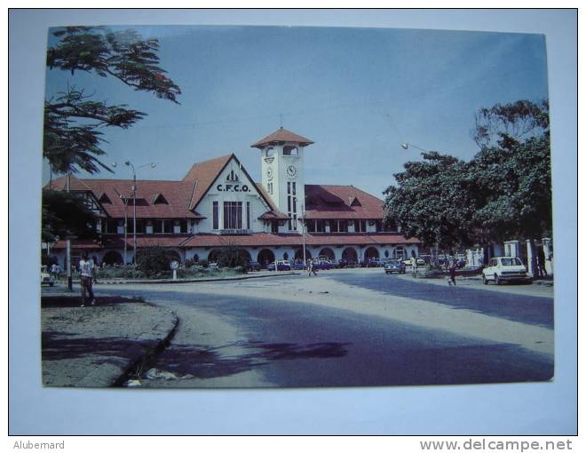 Pointe Noire ,la Gare Du C.F.C.O. . C P Photo 15X10 - Pointe-Noire