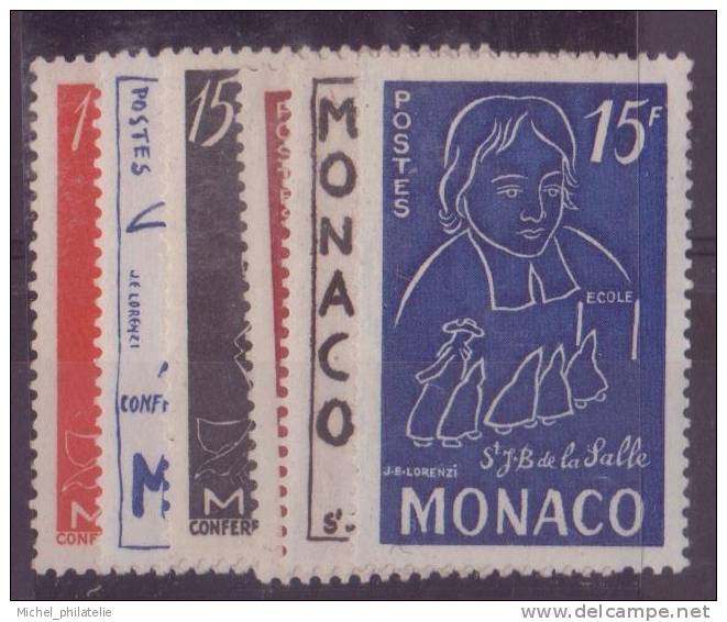 MONACO N° 399/404* NEUF AVEC CHARNIERE - Andere & Zonder Classificatie