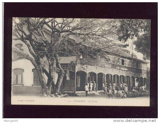 Guinée Conakry La Poste   édit.de Schacht N° 111 Animée - Guinea