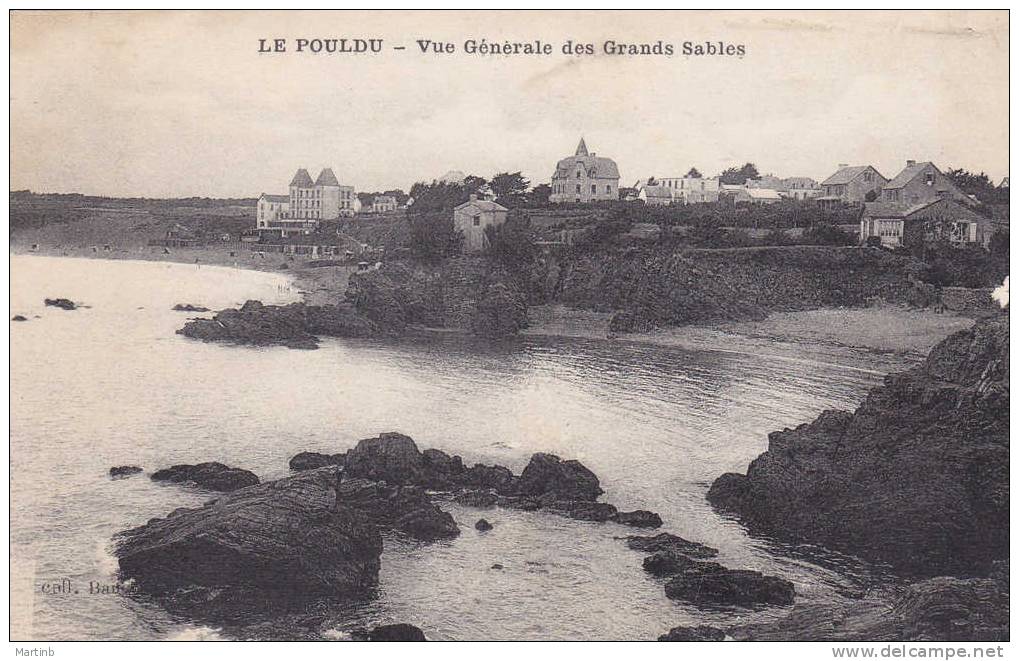 LE POULDU  Vue Générale Des Grands Sables - Le Pouldu