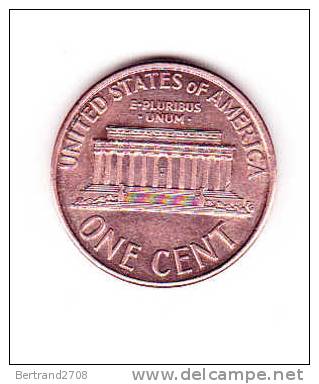 Pièce De UNITED STATES OF AMERICA - ONE CENT - De 1990  (lettre D) - Autres & Non Classés