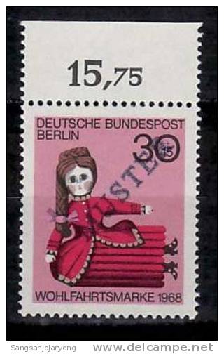 Specimen ( Muestra, Muster ), Berlin Sc9NB59 19th Century Doll - Poppen