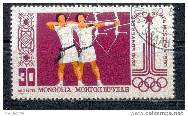 Tir A L´arc ( Archery ) Mongolie - Bogenschiessen