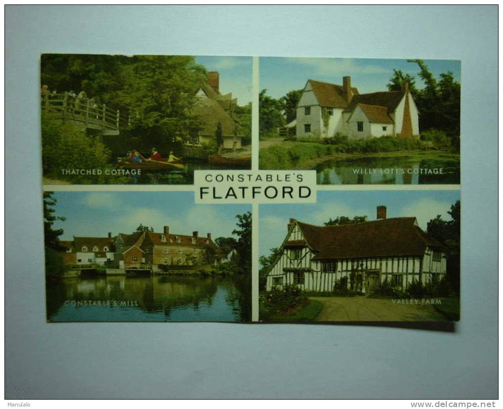 Constable's Flatford - Thatched Cottage - Willy Lott's Cottage - Constable's Mill - Valley Farm - Sonstige & Ohne Zuordnung