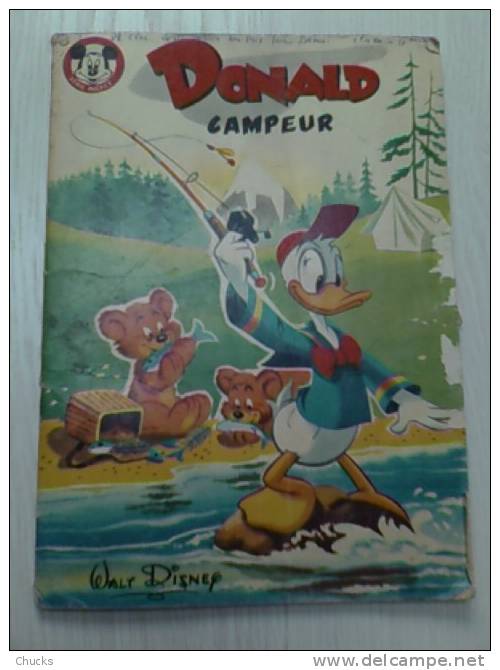 Donald Campeur Votre Série Mickey Disney - Broché 2° Trimestre 1961 - Donald Duck