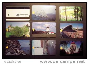 Estonia: Second Edition A Serie Of 8 Cards Loaded, Mint With 16 EEK Per Card. - Verzamelingen