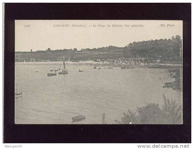 Carantec La Plage Du Kélenn Vue Générale édit.ND  N° 1716 - Carantec