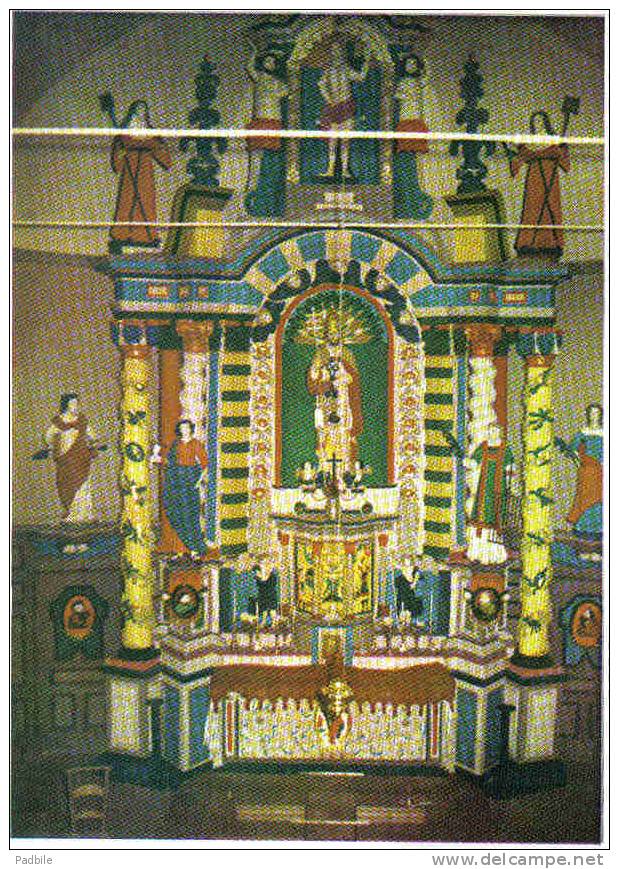 Carte Postale Belgique  Beho Intérieur De L'église  La Statue De St-Pierre Trés Beau Plan - Gouvy