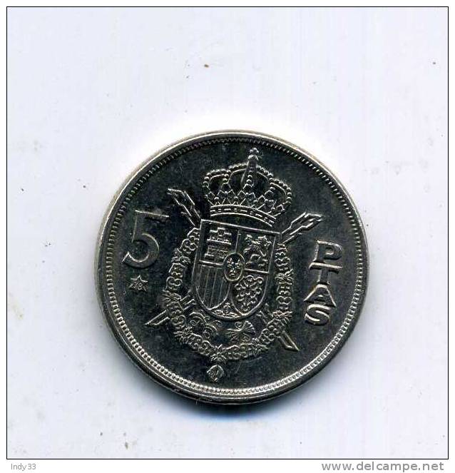 - MONNAIE ESPAGNE 1949.... 5 P. 1975 - 5 Pesetas