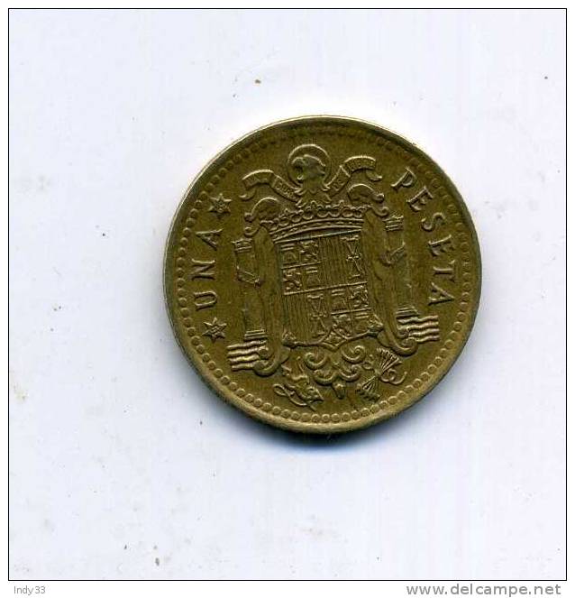 - MONNAIE ESPAGNE 1949.... 1 P. 1966 - 1 Peseta