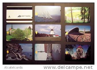 Estonia: Second Edition A Serie Of 8 Cards Used, Were Loaded With 16 EEK Per Card. - Collezioni