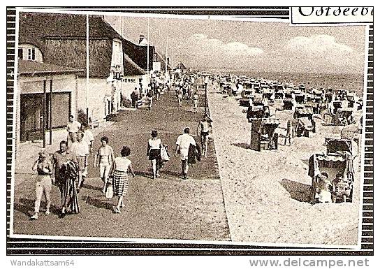 AK 15 Ostseebad Dahme Mehrbild 4 Bilder Am Deichübergang 26.7.61. - 9 (24b) DAHME OSTSEEBAD ÜBER LENSAHN (OSTHOLST) DAS - Dahme