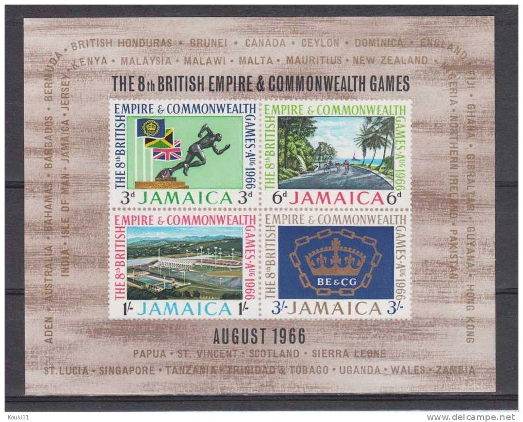 Jamaïque YT BF 2 ** : Jeux Sportifs - 1966 - Jamaique (1962-...)