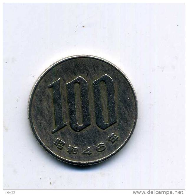 - JAPON . 100 YEN 46 . 1971 - Japon