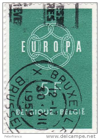 1959 Belgio - Europa - 1959