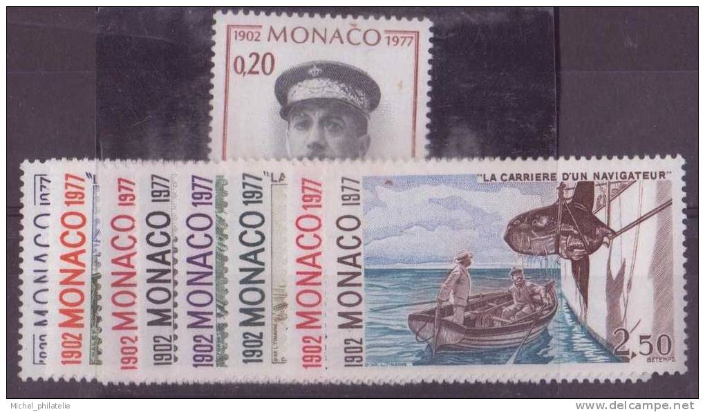 MONACO N°1084/92* NEUF AVEC CHARNIERE - Autres & Non Classés