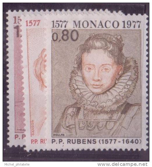 MONACO N°1098/1100* NEUF AVEC CHARNIERE - Autres & Non Classés