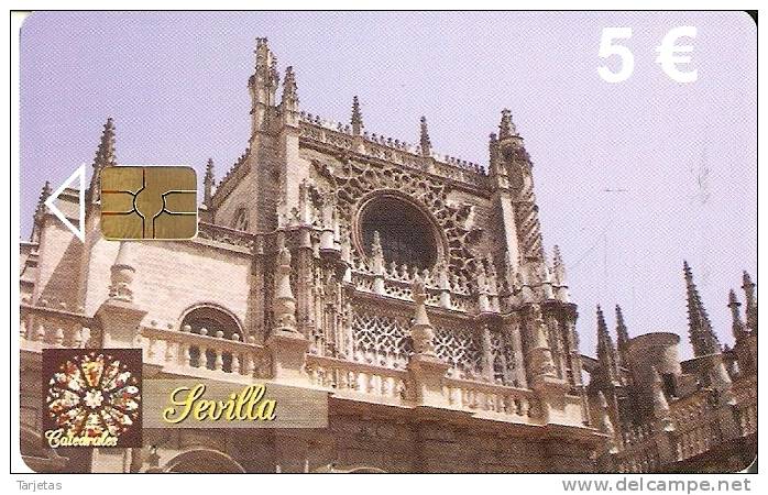 ¡NOVEDAD! TARJETA DE ESPAÑA DE LA CATEDRAL DE SEVILLA - Cultura