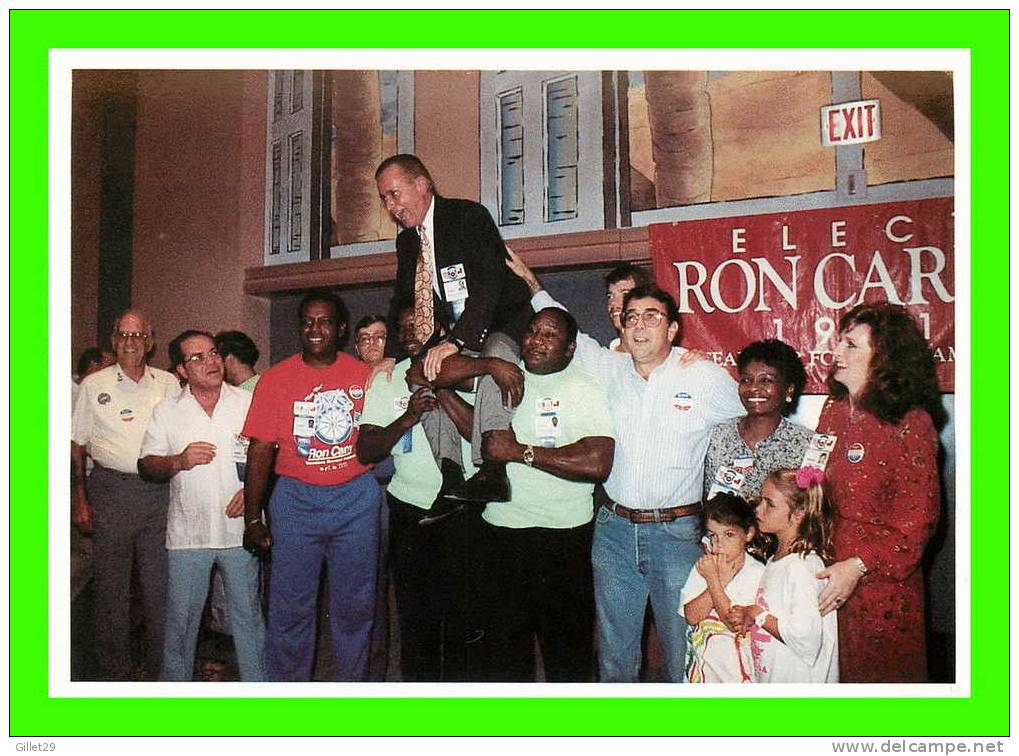 SYNDICATS - LABOR UNION - 24th INTERNATIONAL CONVENTION MOTHERHOOD OF TEAMSTER - RON CAREY SLATE OF 1991 - - Syndicats