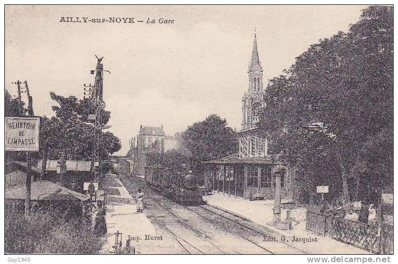 Ailly Sur Noye : La Gare - Ailly Sur Noye