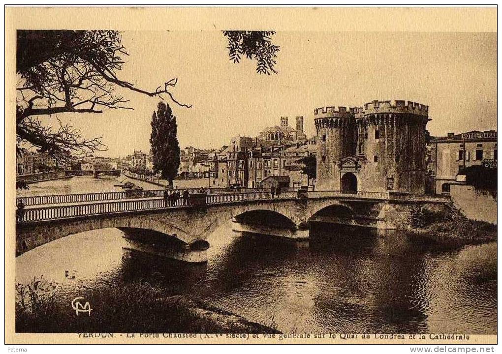 VERDUN, Vista General, ( Francia), Postal, Post Card, Postkarte - Verdun
