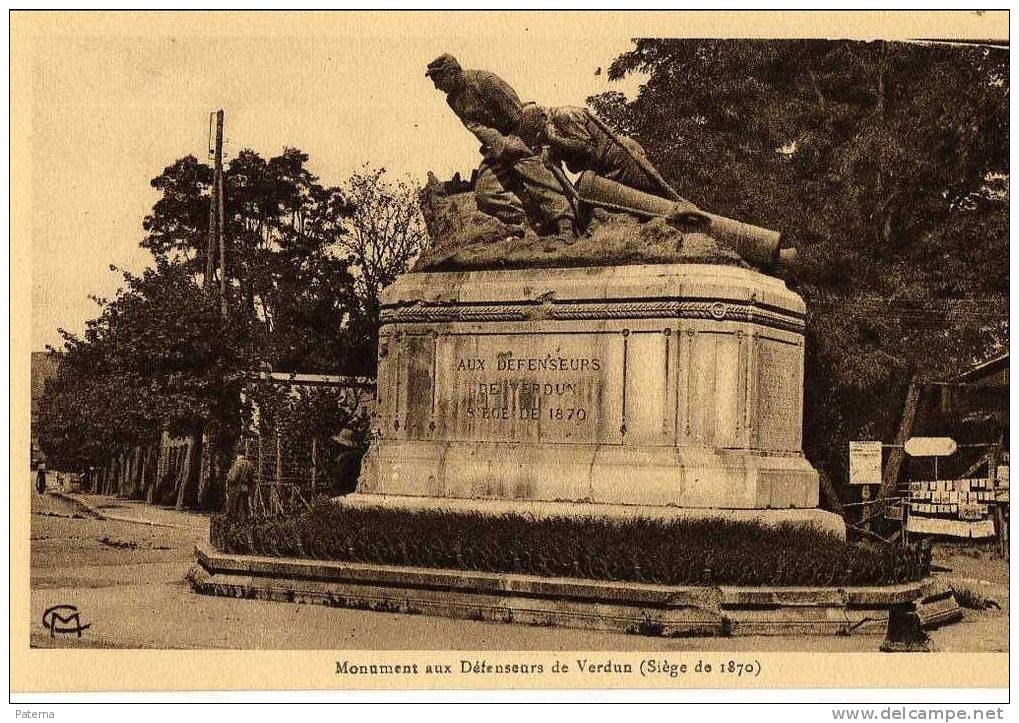 VERDUN, Monumentos A Los Defensores De Verdun , ( Francia), Postal, Post Card, Postkarte - Verdun